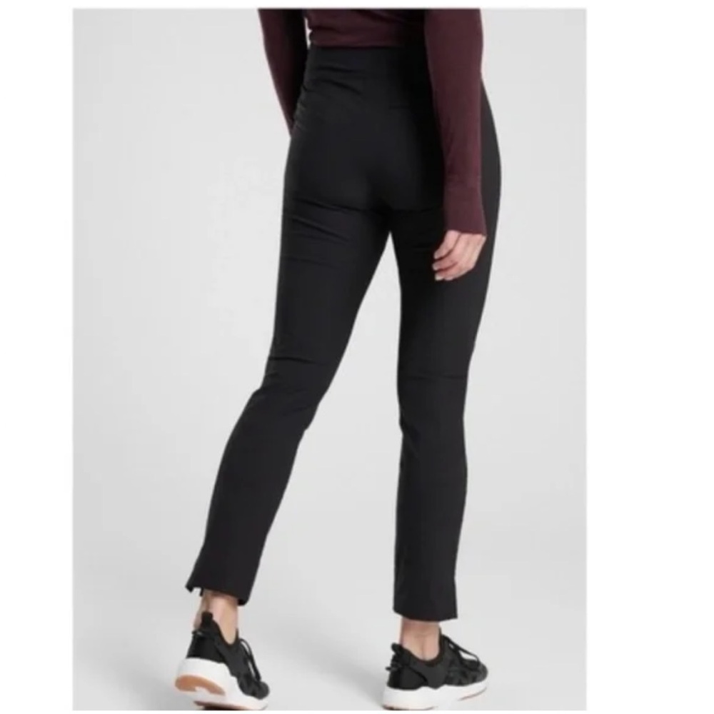 ATHLETA Wander Slim Ankle Pants Black High Rise Size 2 XS Walking Hiking Casual - Picture 6 of 14